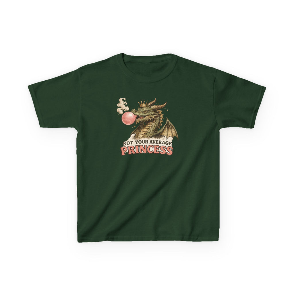Not Your Average Princess Dragon Kids Graphic Tee