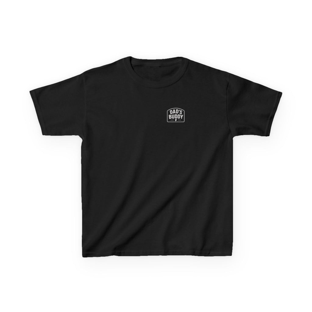 Warning "Dad Influence" Humor Graphic T-Shirt Design