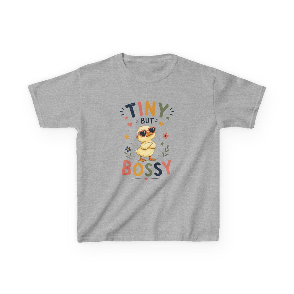 Kids T-Shirt — "Tiny But Bossy"
