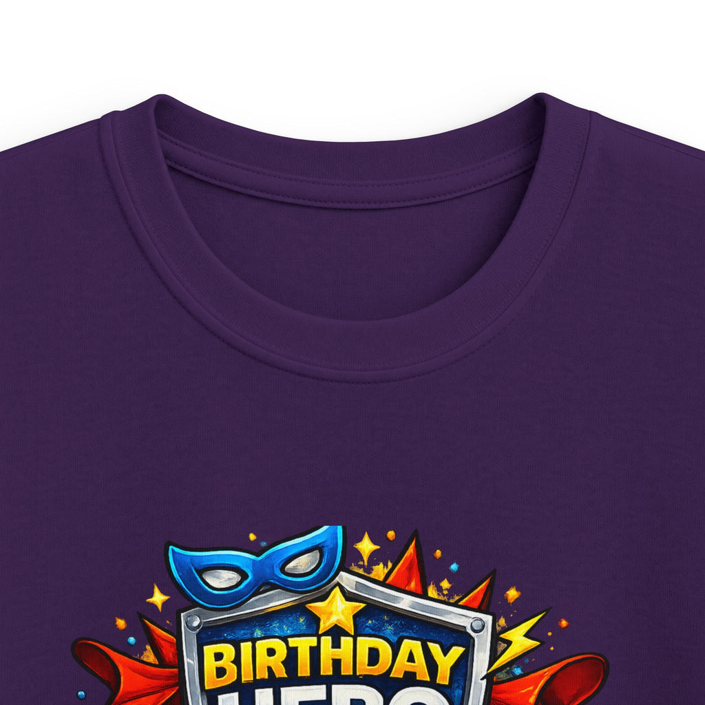 Birthday Hero 5th Birthday Kids Tee