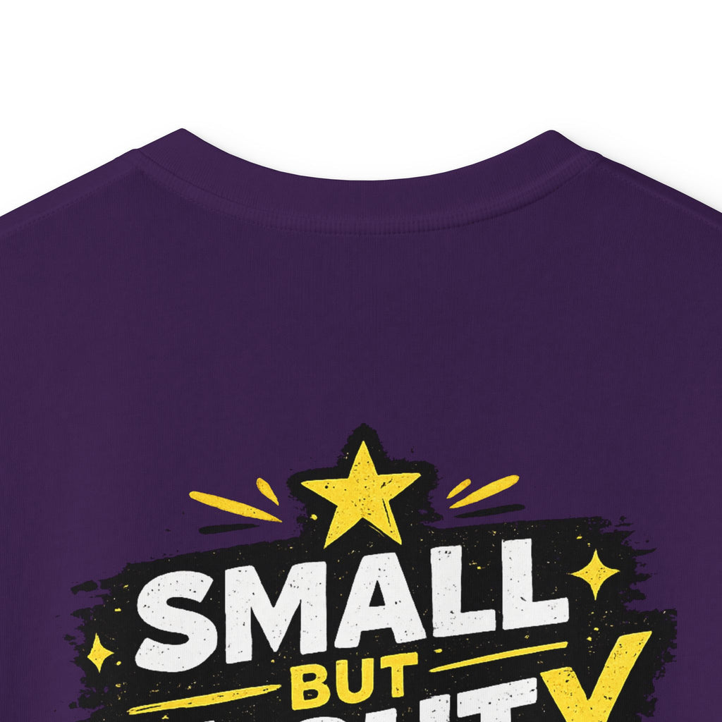 Girls & Boys T-Shirt “Small but Mighty” Graphic Tee Fun Empowering Youth Shirt (Est. 2025)