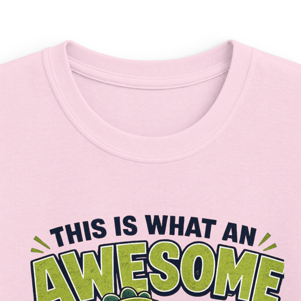 Kids Tee "This Is What An Awesome 4 Year Old Looks Like" Birthday Shirt