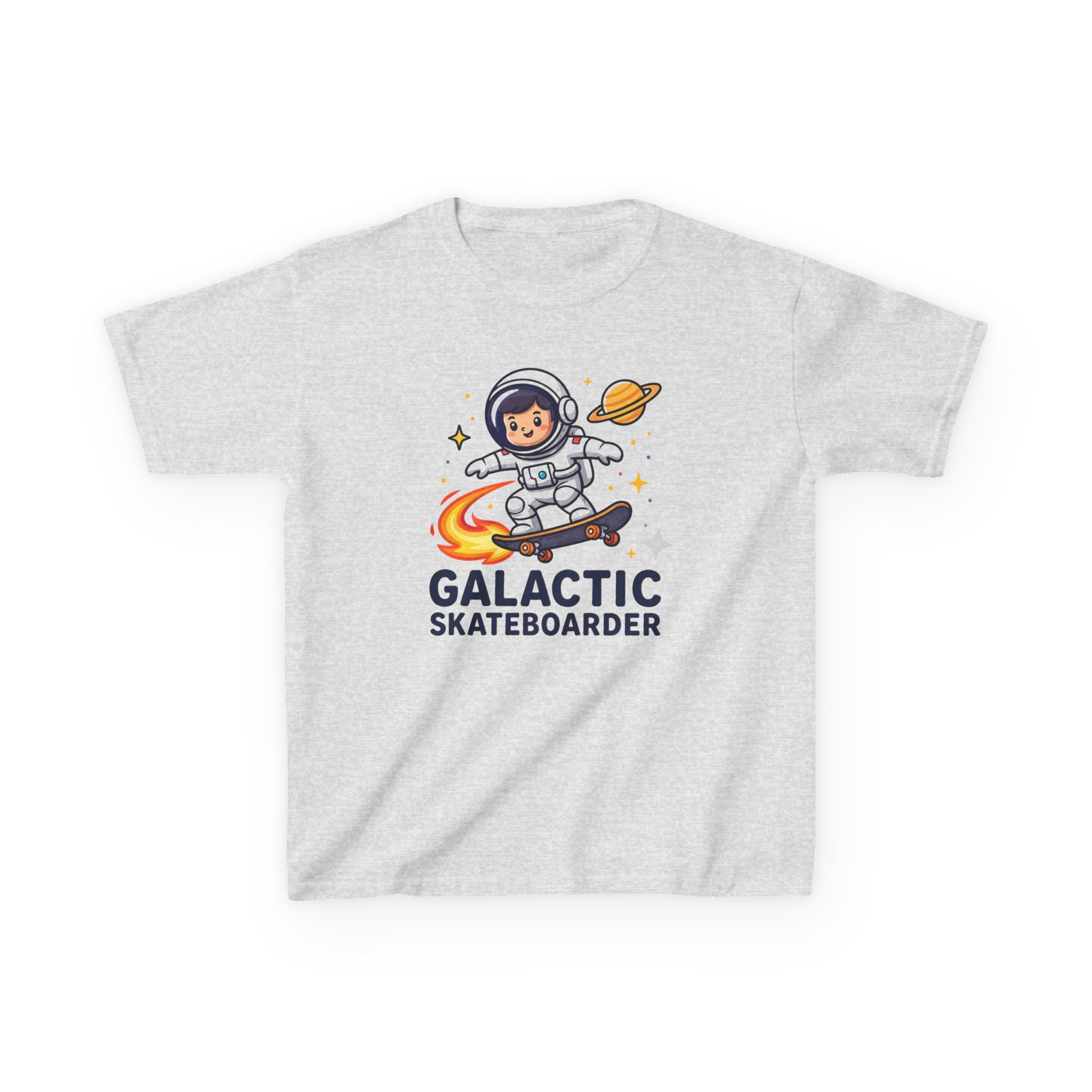 Kids T-Shirt — "Galactic Boarder"