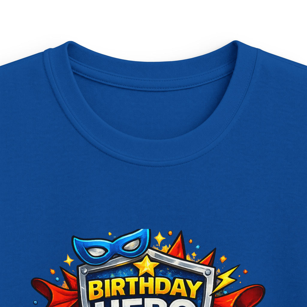 Birthday Hero 5th Birthday Kids Tee