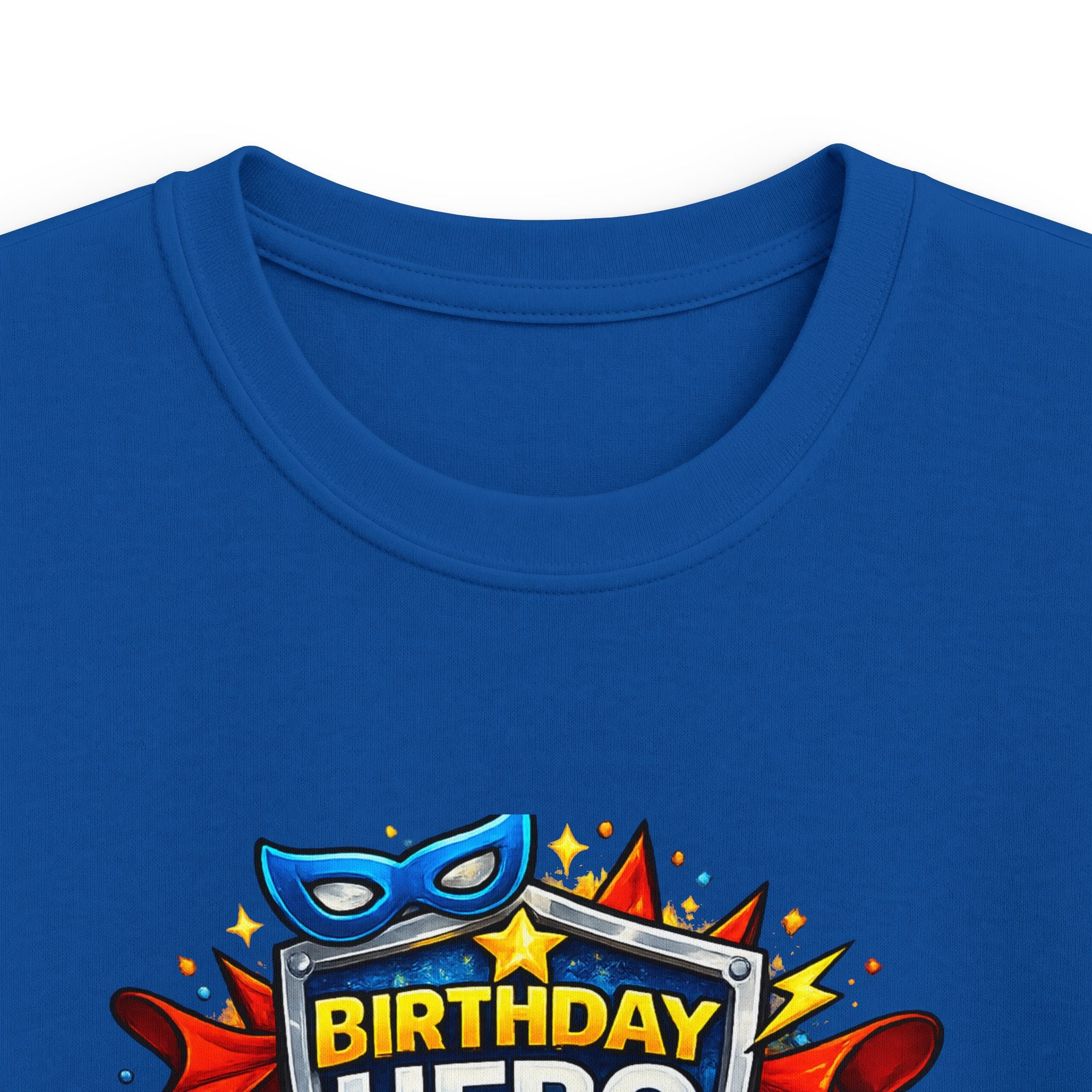 Birthday Hero 5th Birthday Kids Tee