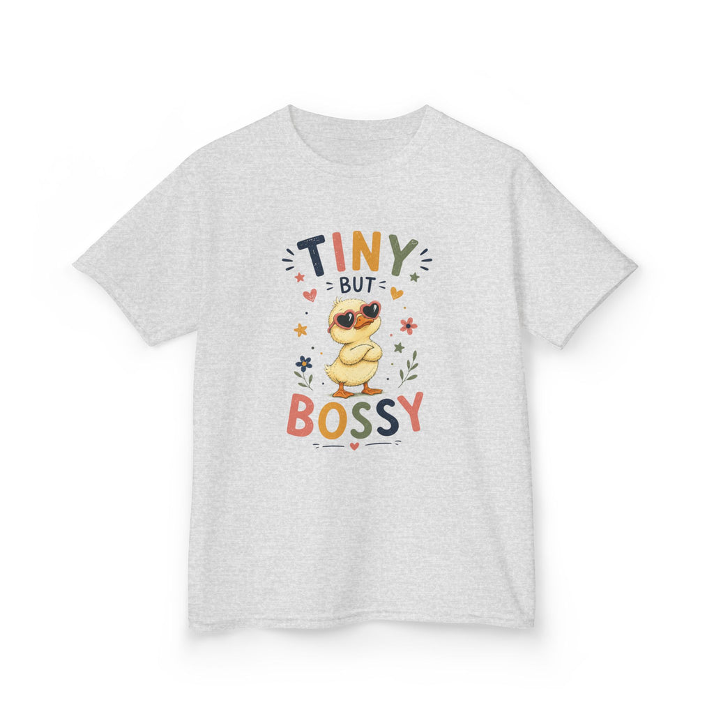 Kids T-Shirt — "Tiny But Bossy"