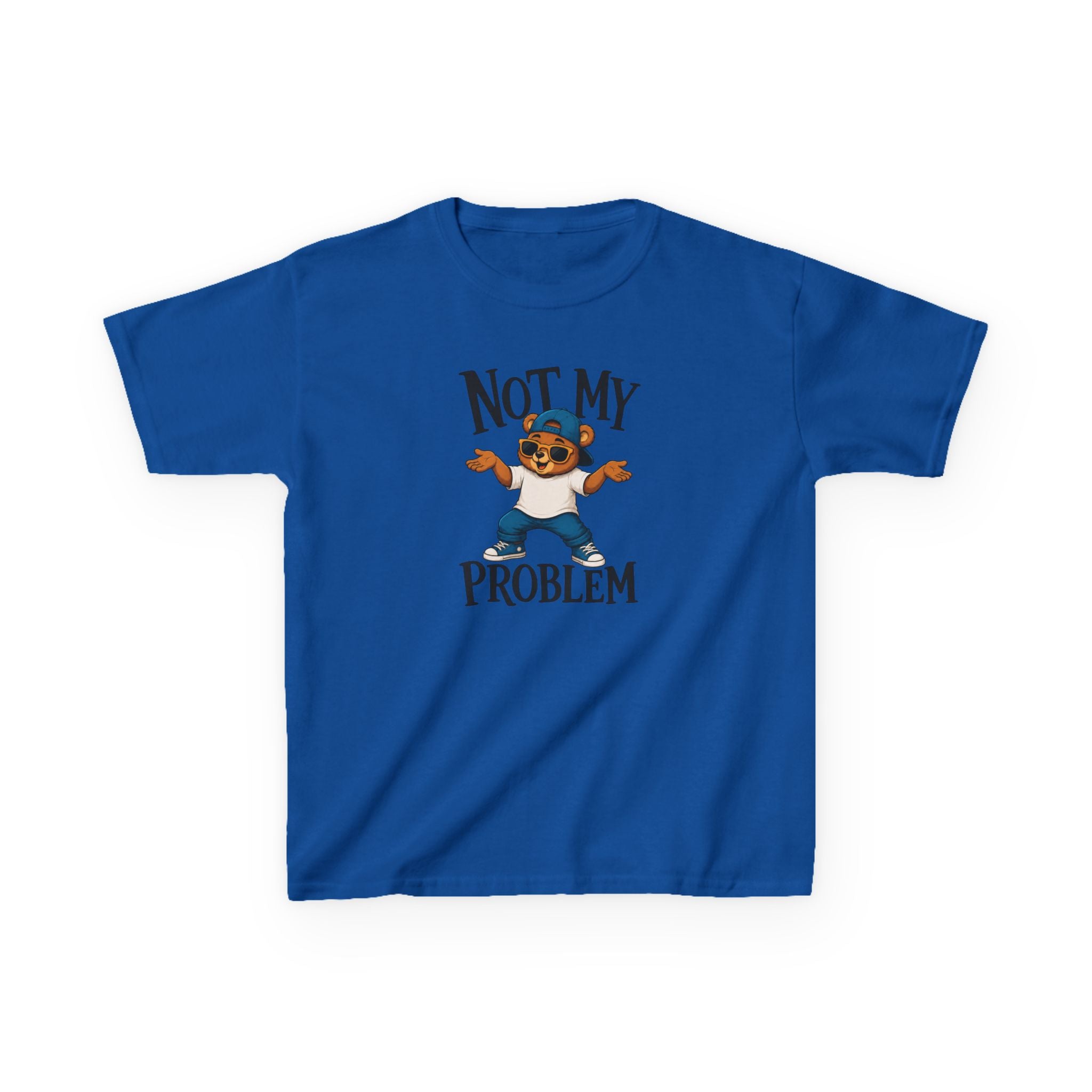 "NOT MY PROBLEM" Funny Graphic T-Shirt Design