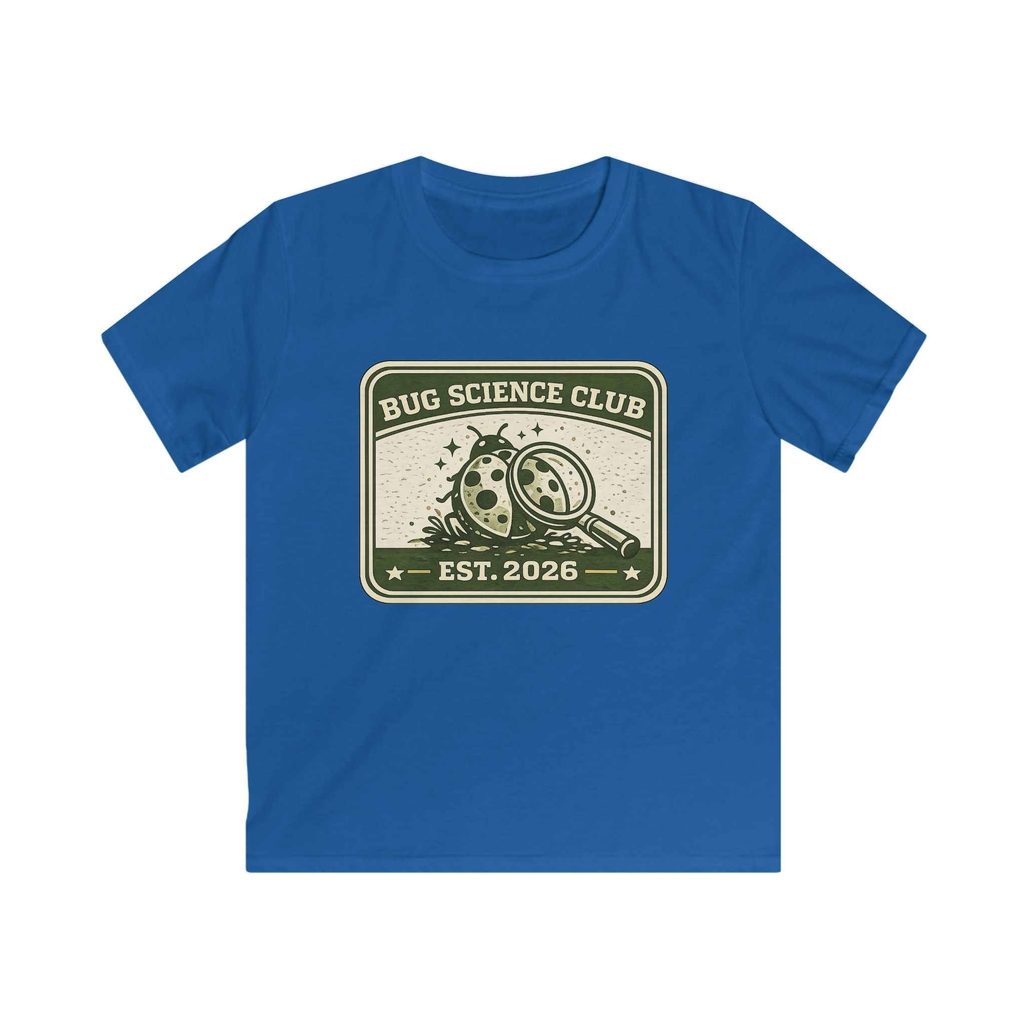 Kids T-Shirt "Bug Science Club Est. 2026" Graphic Tee For Boys & Girls