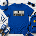 Kids Tee "Game Mode Interrupted" Gamer T‑Shirt