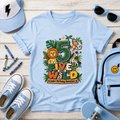Kids Tee - "5 Five and Wild" Safari Birthday Shirt