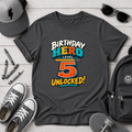 Birthday Hero 5th Birthday Kids Tee