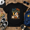 Kids Tee "Past My Bedtime" Halloween Puppy Trick-or-Treat Shirt
