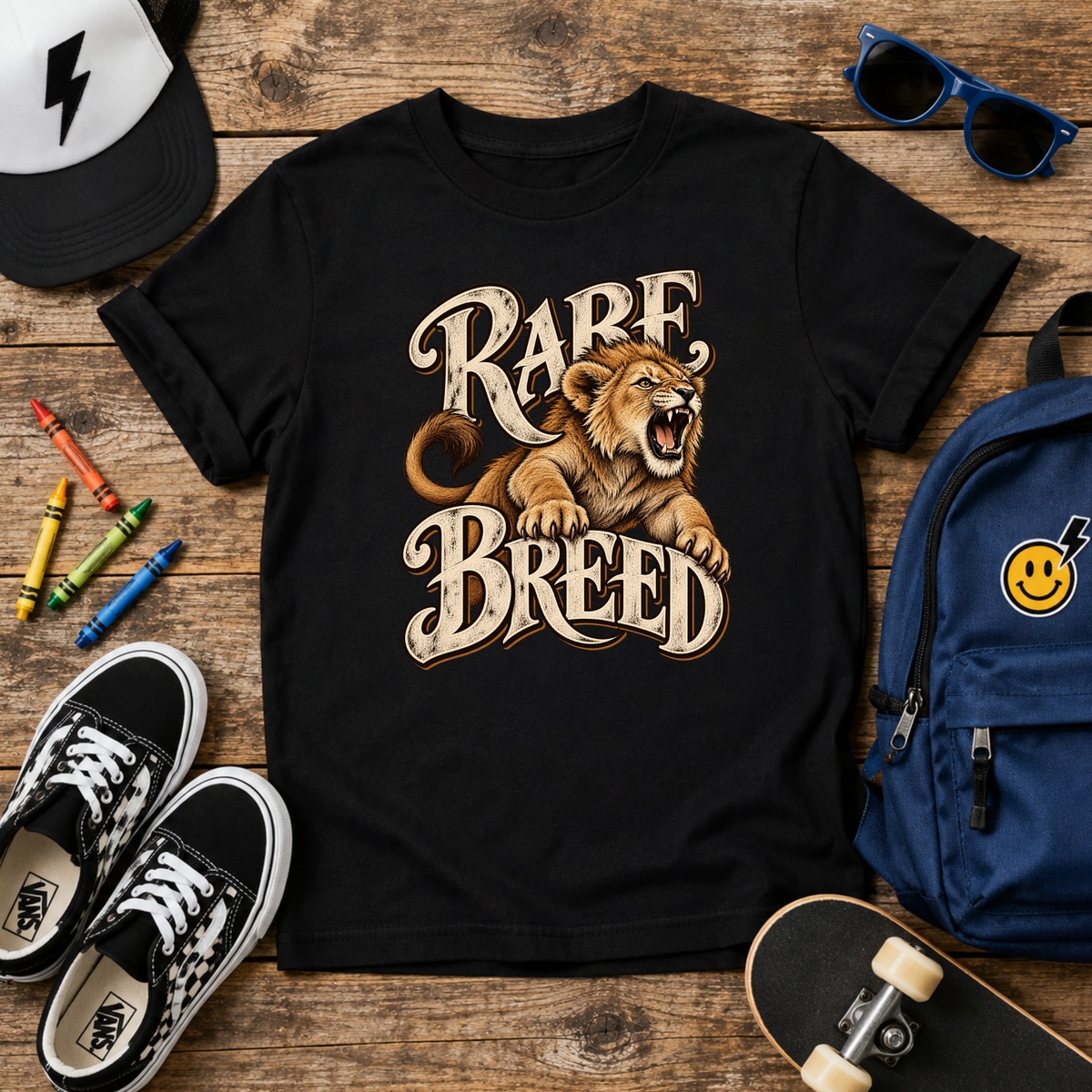 Boys 'Rare Breed' Roaring Lion Graphic T-shirt