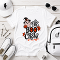 'The Boo Crew' Halloween Ghost Shirt for Kids