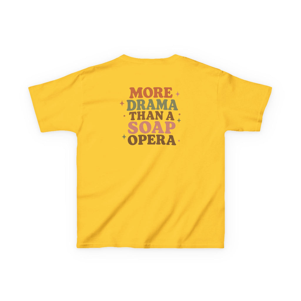 More Drama Than a Soap Opera Kids Graphic Tee