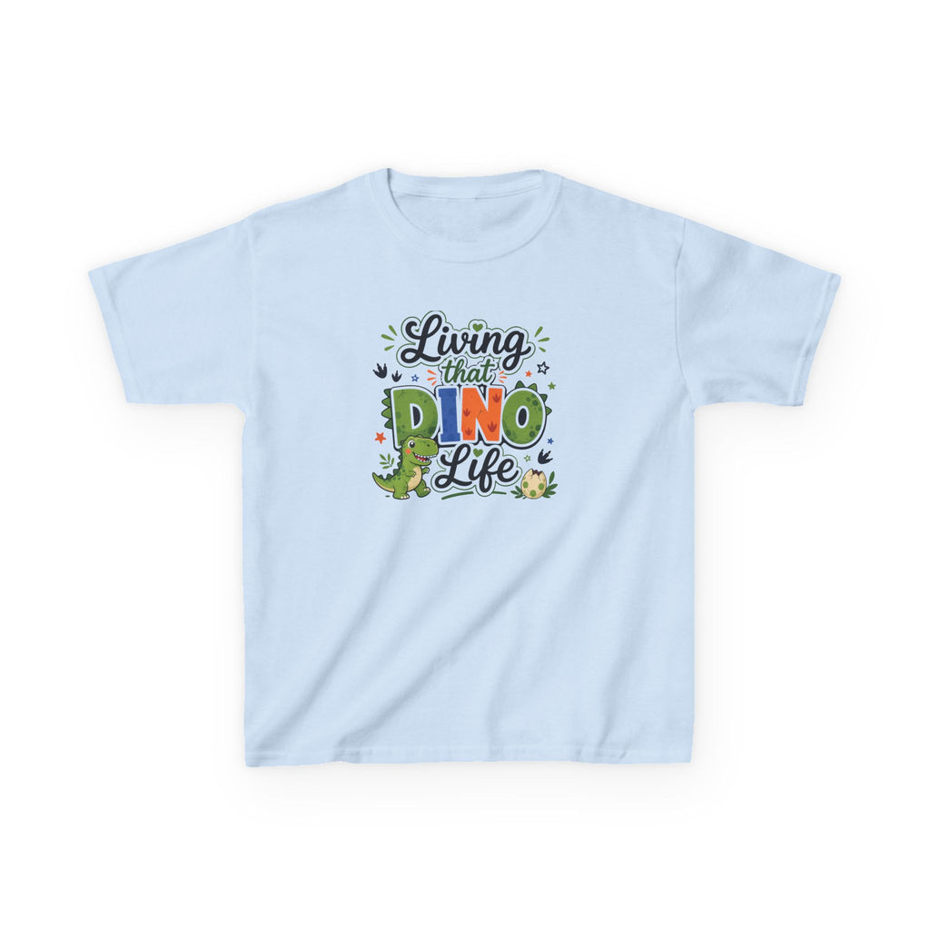 Kids T-Shirt — "Living That DINO Life"
