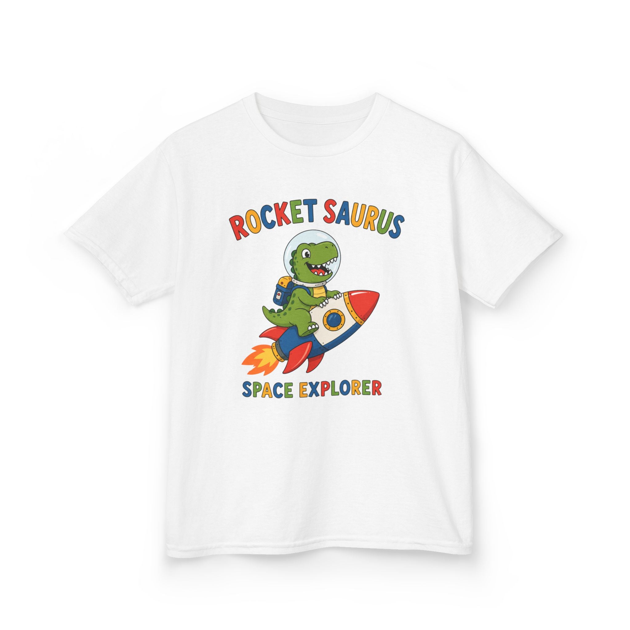Kids T-Shirt — "Rocket Saurus"