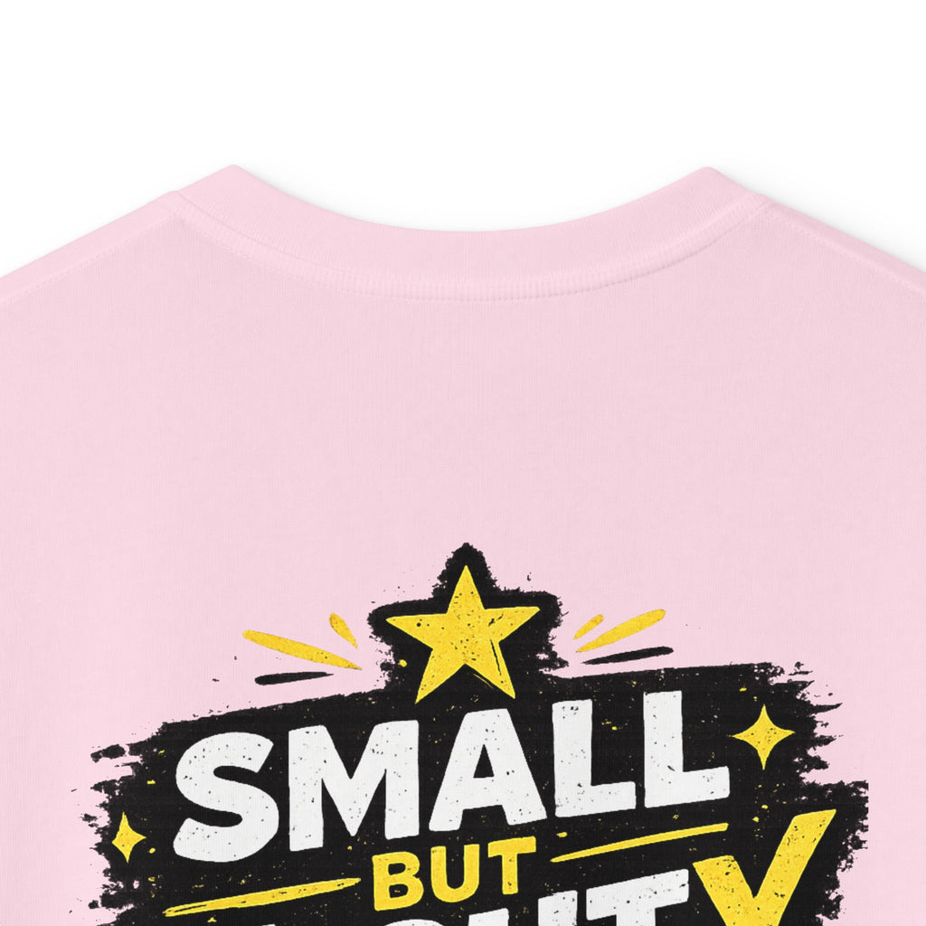 Girls & Boys T-Shirt “Small but Mighty” Graphic Tee Fun Empowering Youth Shirt (Est. 2025)