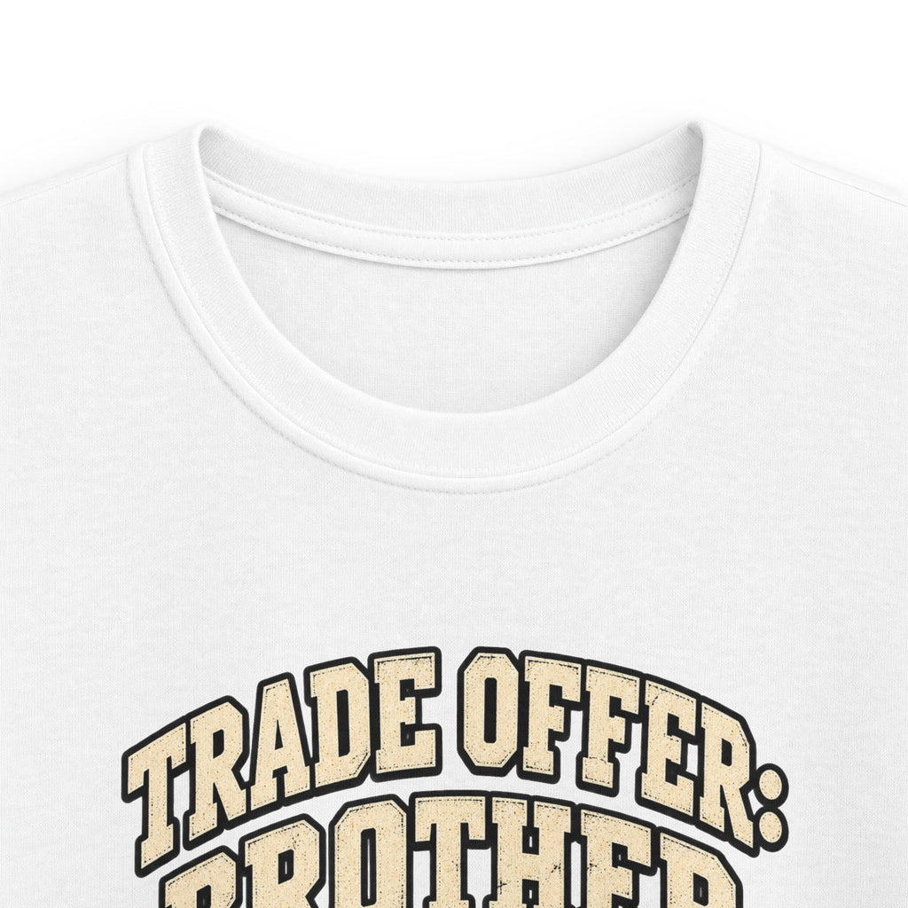 Kids 'Trade Offer: Brother for Fries' Funny Graphic Tee