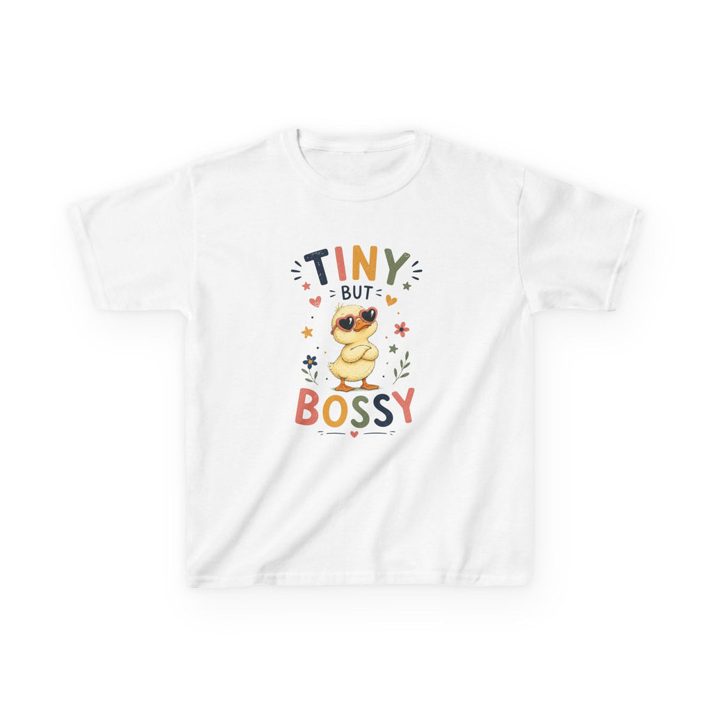 Kids T-Shirt — "Tiny But Bossy"
