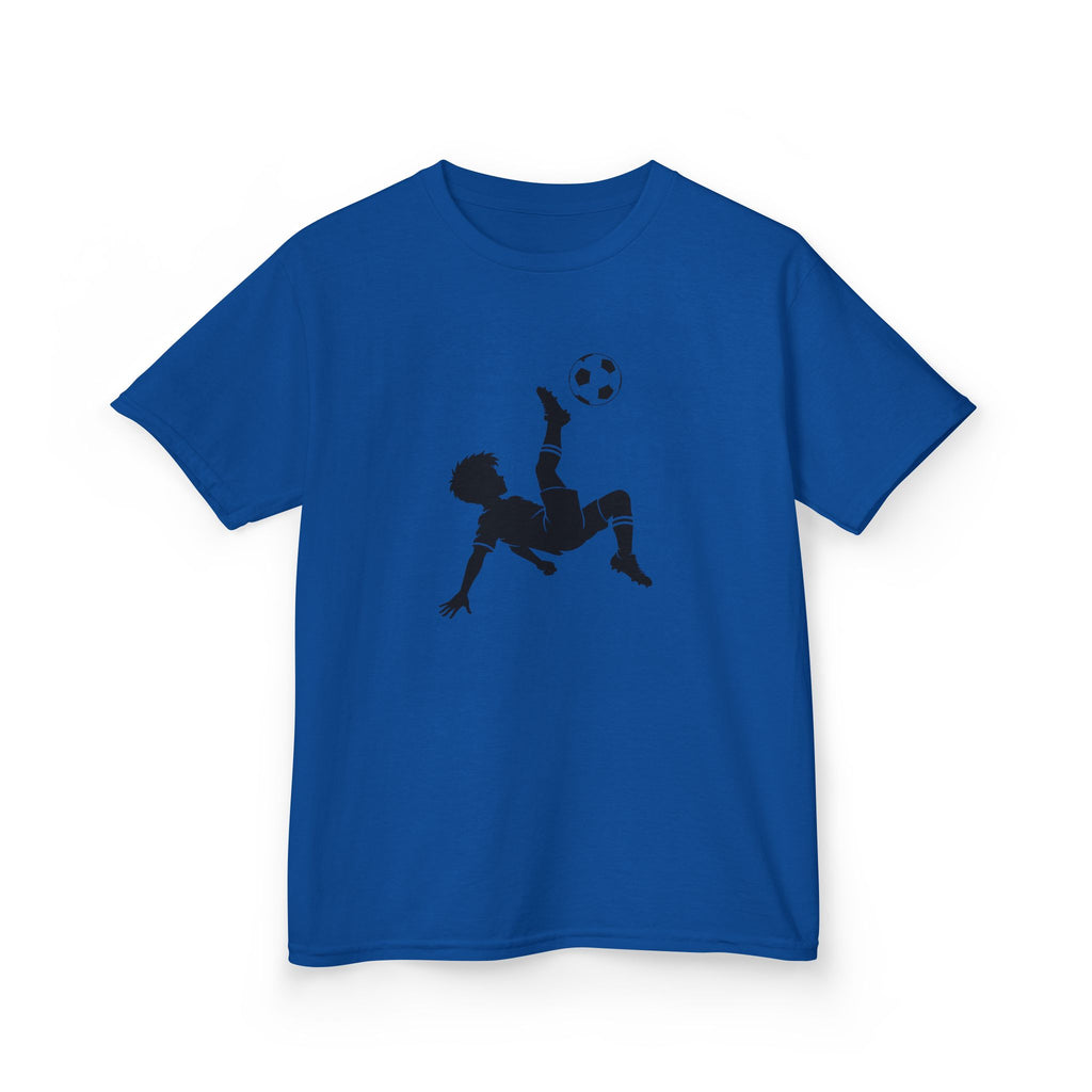 Tiny But Mighty Bicycle Kick | Kids Soccer T-Shirt | Future Soccer Legend | Cute Soccer Player Tee | Youth Sports Gift