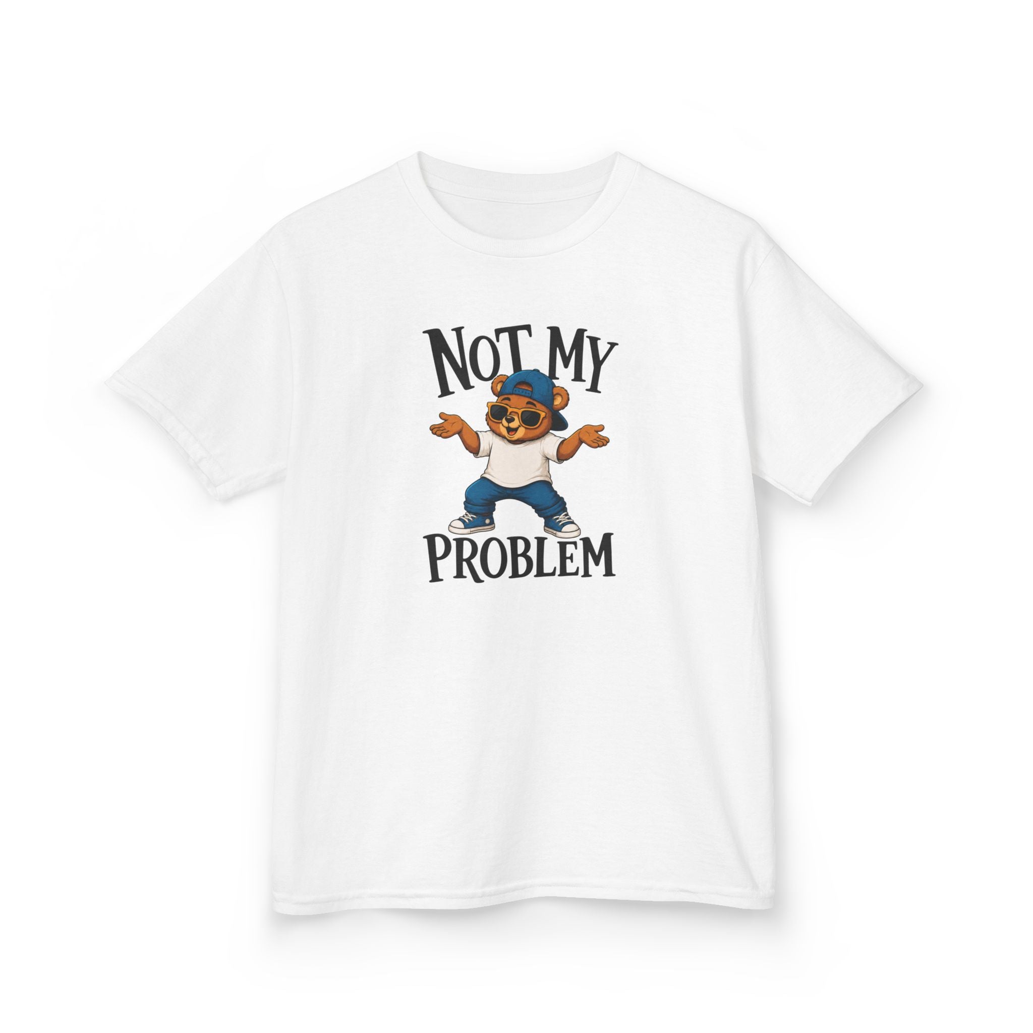 "NOT MY PROBLEM" Funny Graphic T-Shirt Design