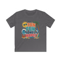 Kids Tee - "Sun Fun Done? Nope!" Tropical Beach Summer Vacation Shirt