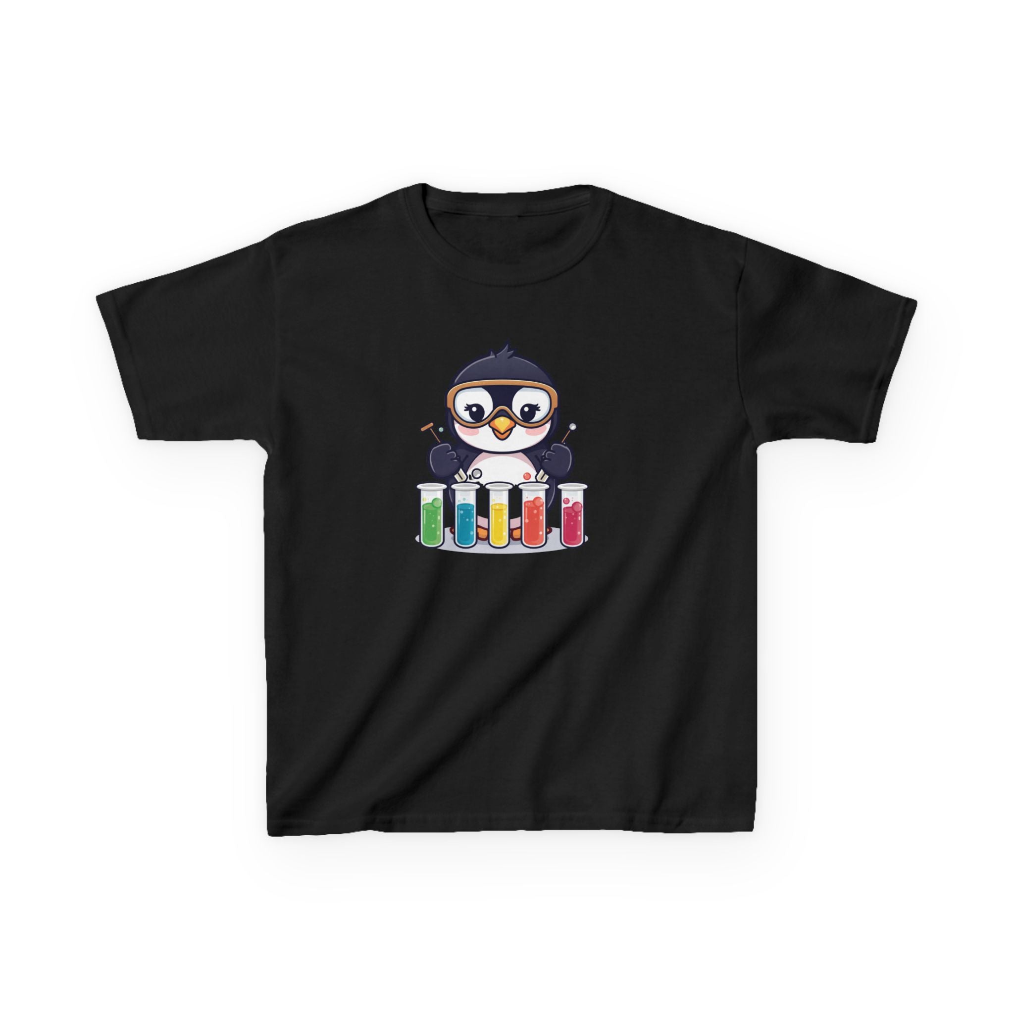Penguin Science | Kids Reading Graphic T-Shirt