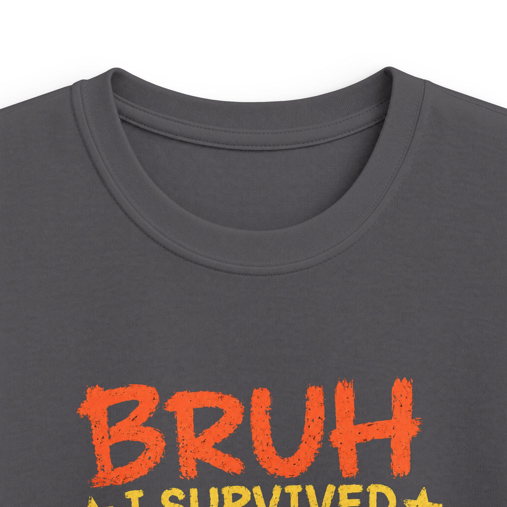 “Bruh I Survived 6/7 I’m 8” Funny Birthday Tee for Boys