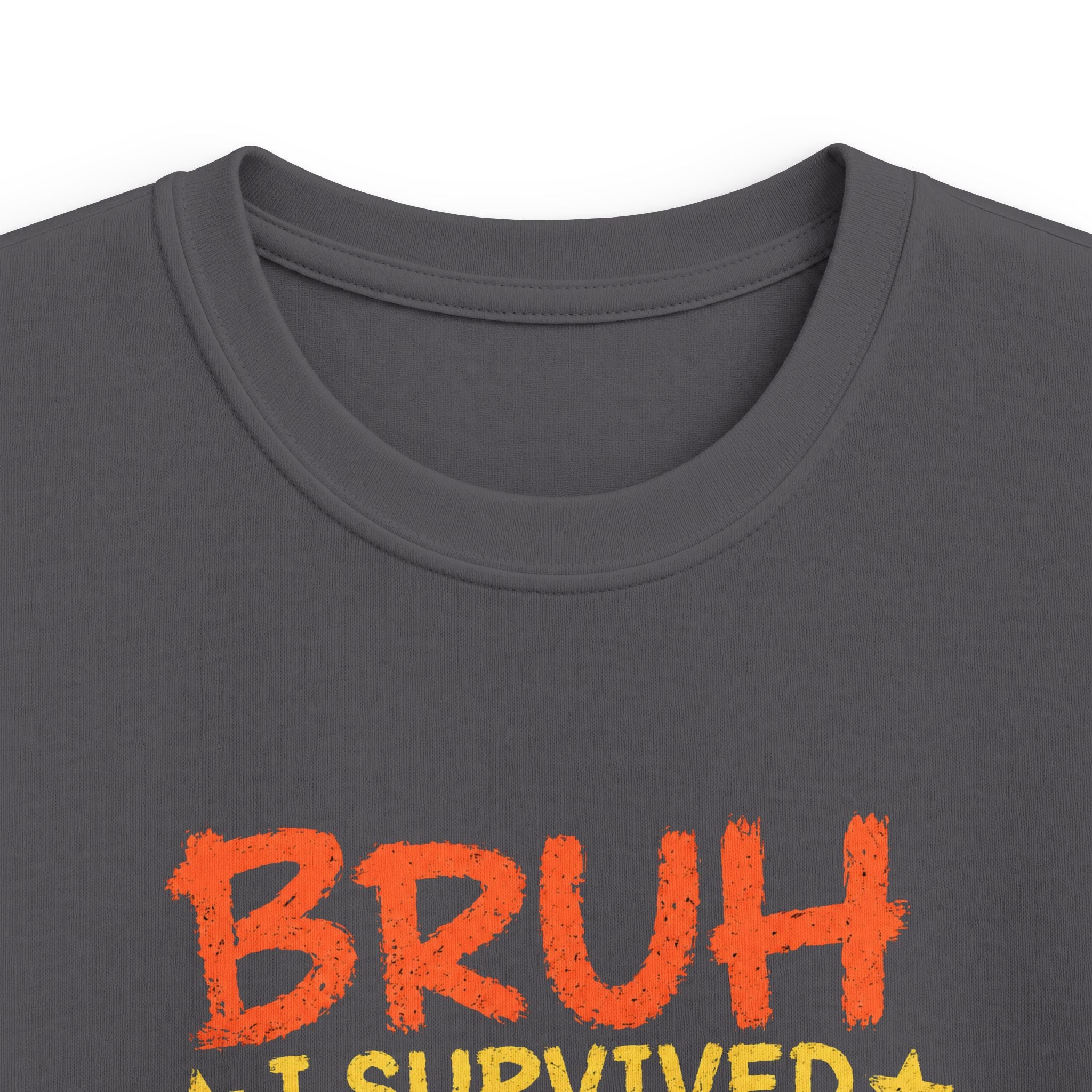 “Bruh I Survived 6/7 I’m 8” Funny Birthday Tee for Boys