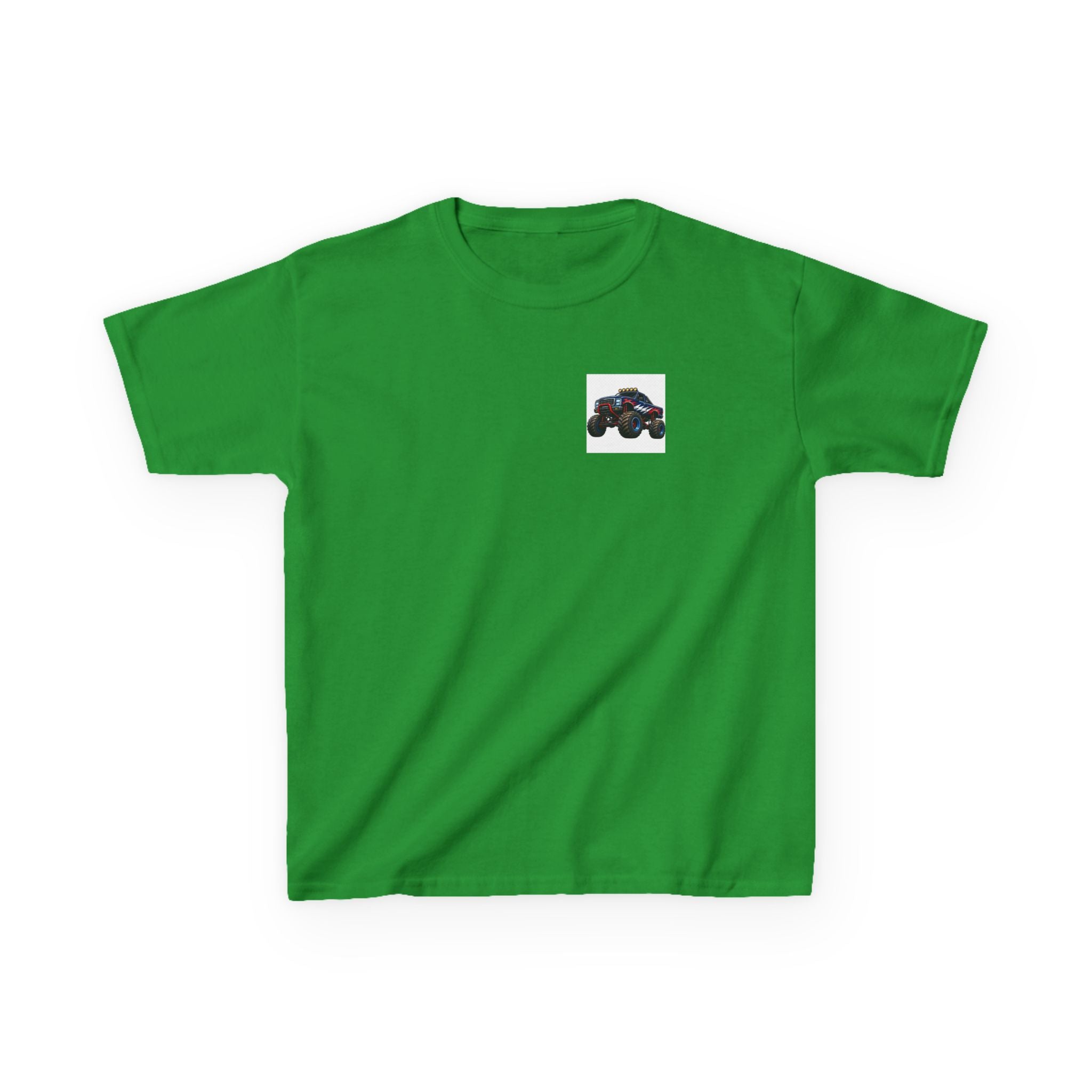"Just A Boy Who Loves Monster Truck" Graphic kids Birthday T-Shirt Design