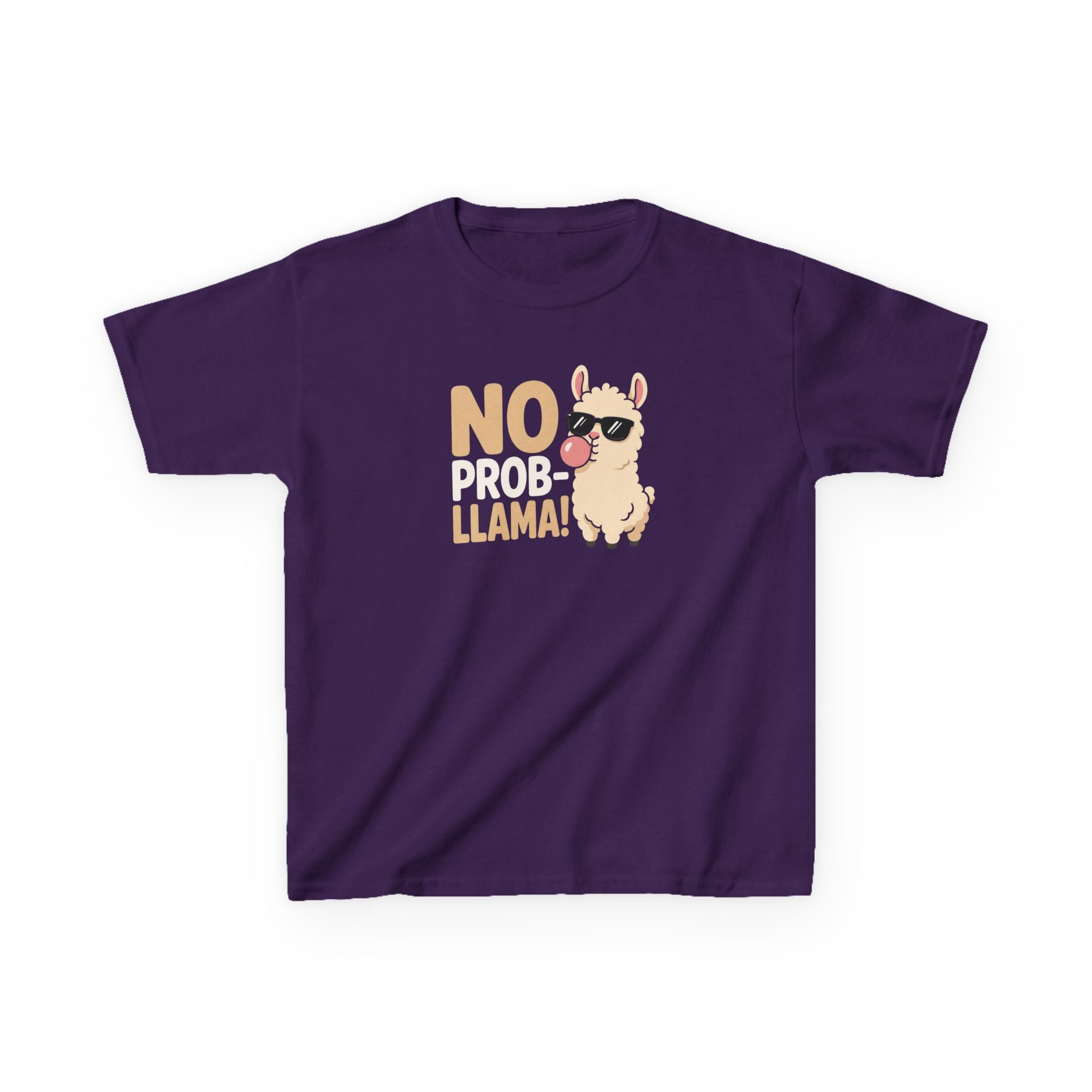 Kids Funny T-Shirt — "No Prob-llama!" 🦙".