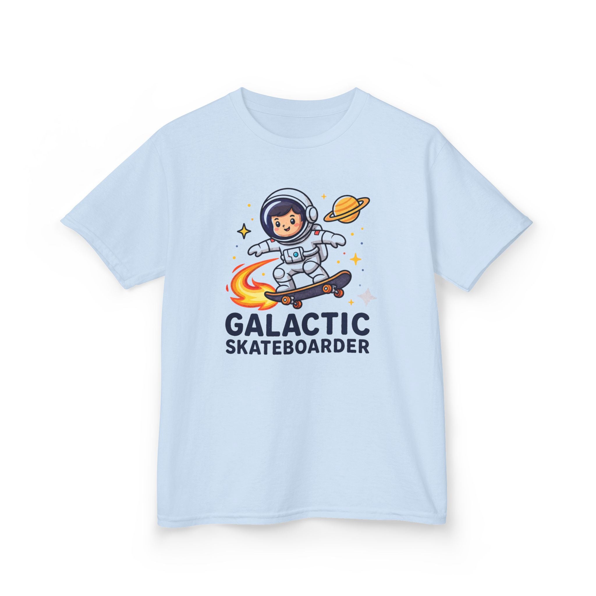 Kids T-Shirt — "Galactic Boarder"