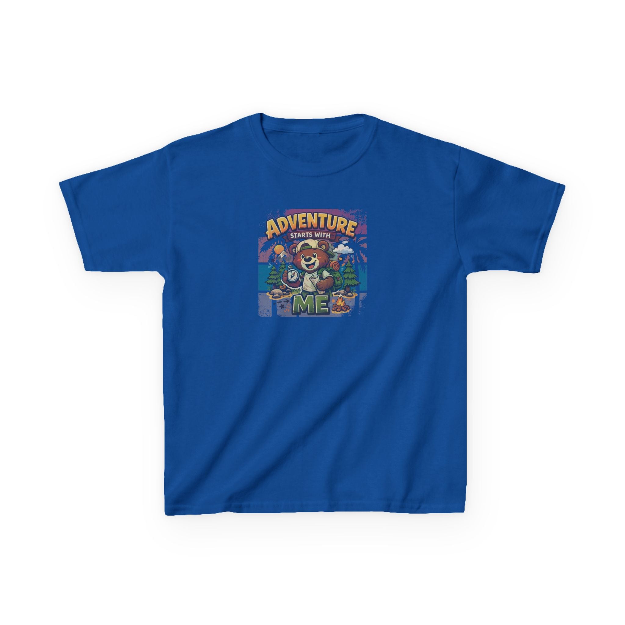 Kids T-Shirt — "Adventure Starts With ME".