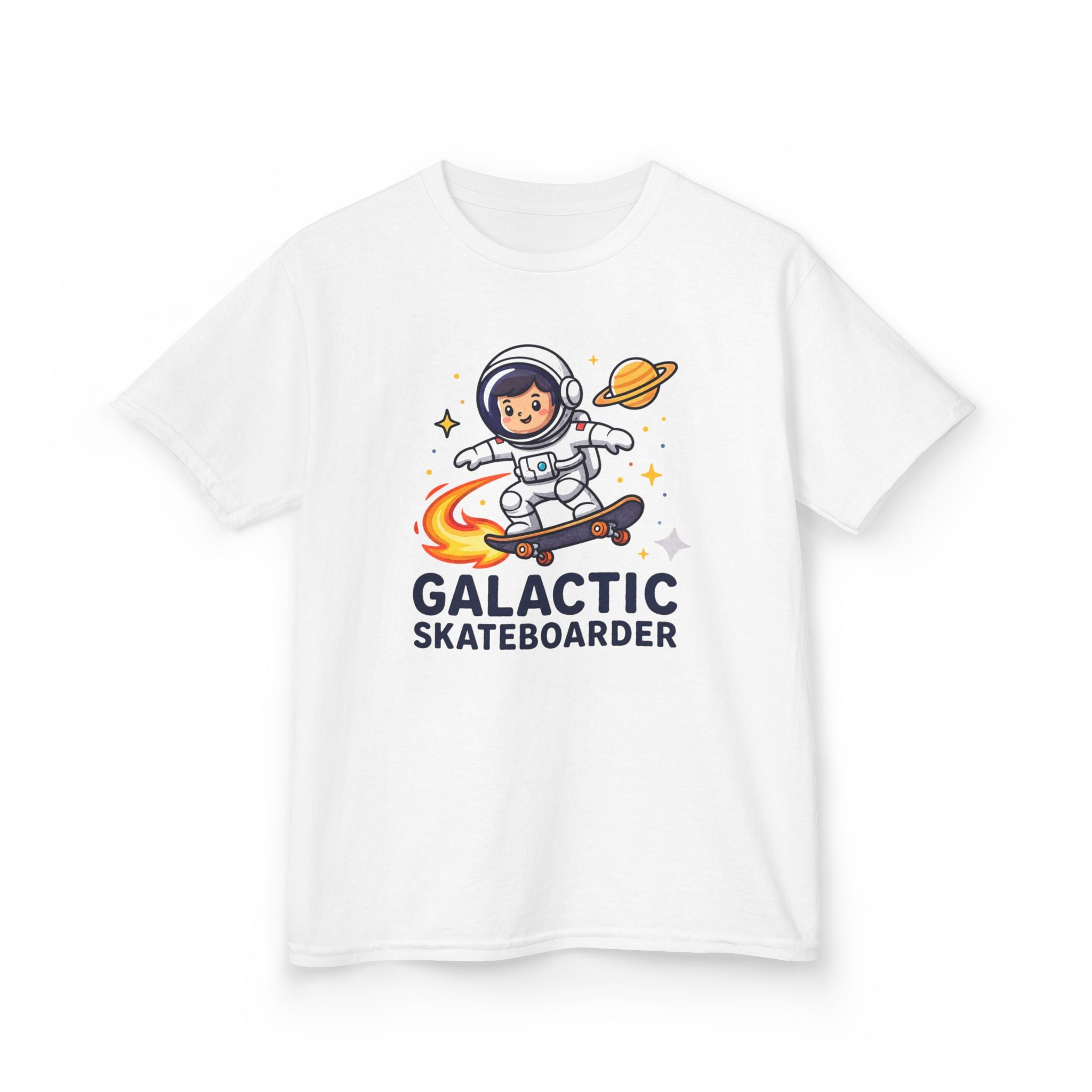 Kids T-Shirt — "Galactic Boarder"
