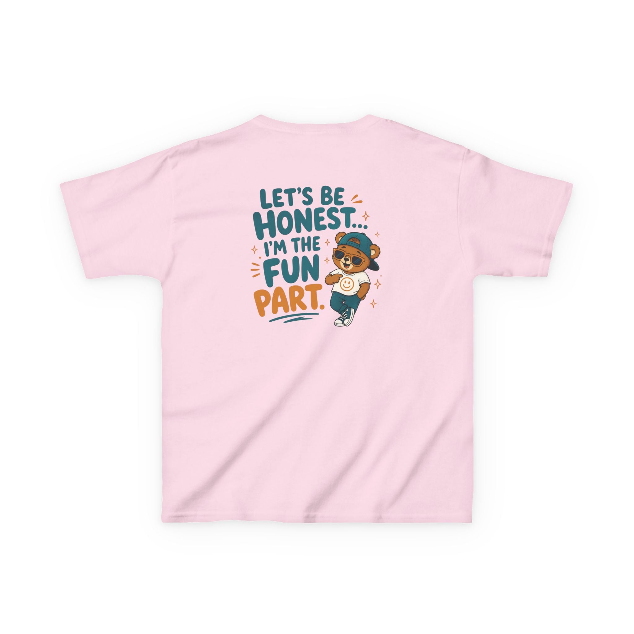Kids Funny T-Shirt — "Let's Be Honest... I'm the Fun Part".