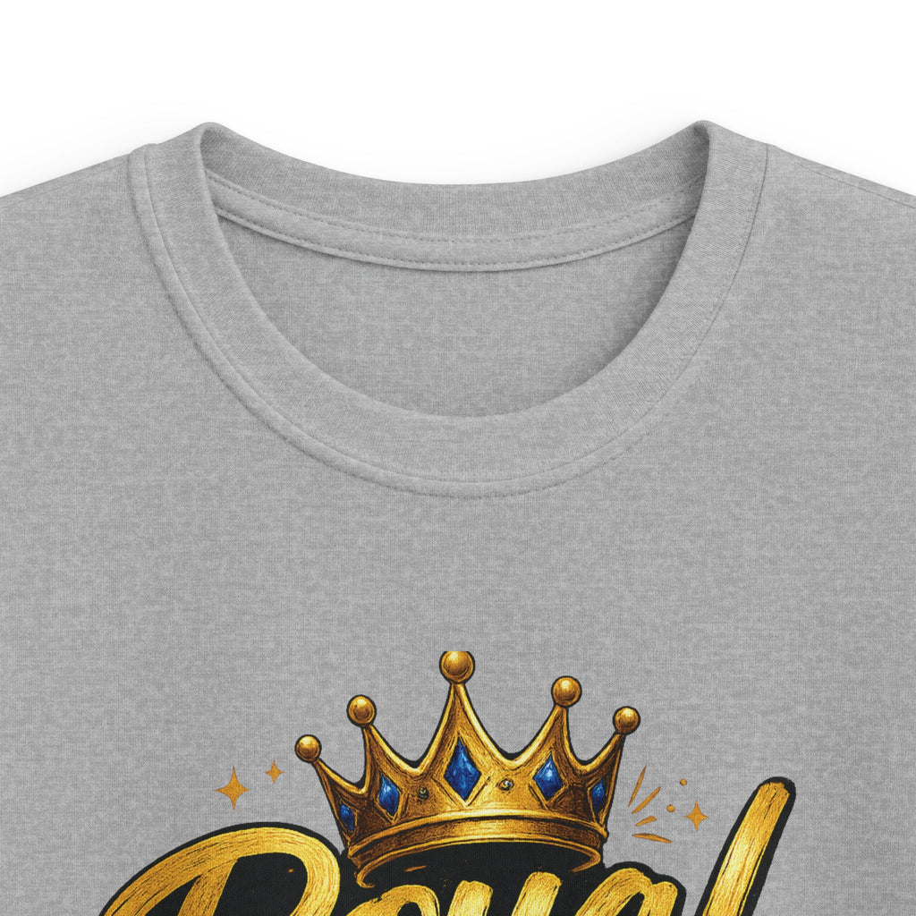 "Royal Since Day One" Crown Graphic Boys Shirt