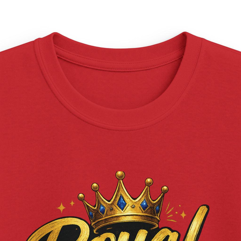 "Royal Since Day One" Crown Graphic Boys Shirt
