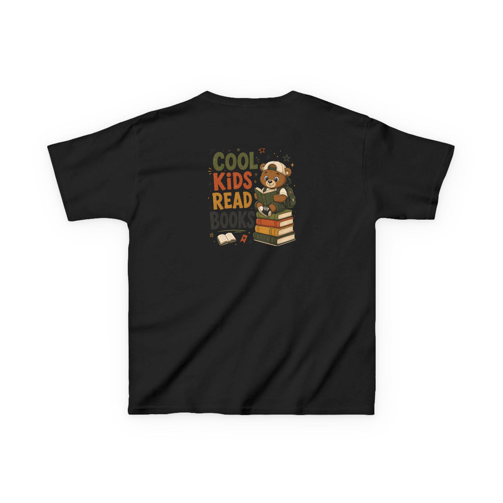 Kids Funny T-Shirt — "Cool Kids Read Books"
