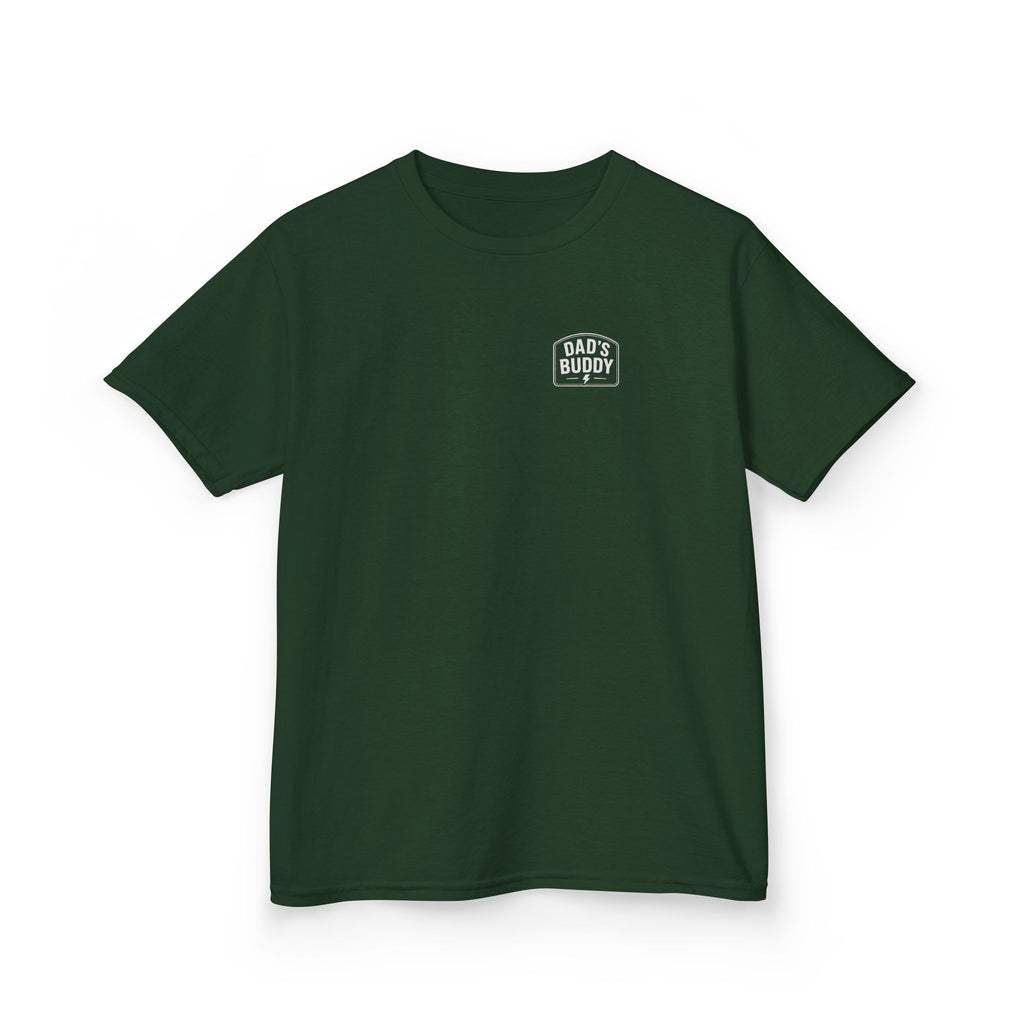 Warning "Dad Influence" Humor Graphic T-Shirt Design
