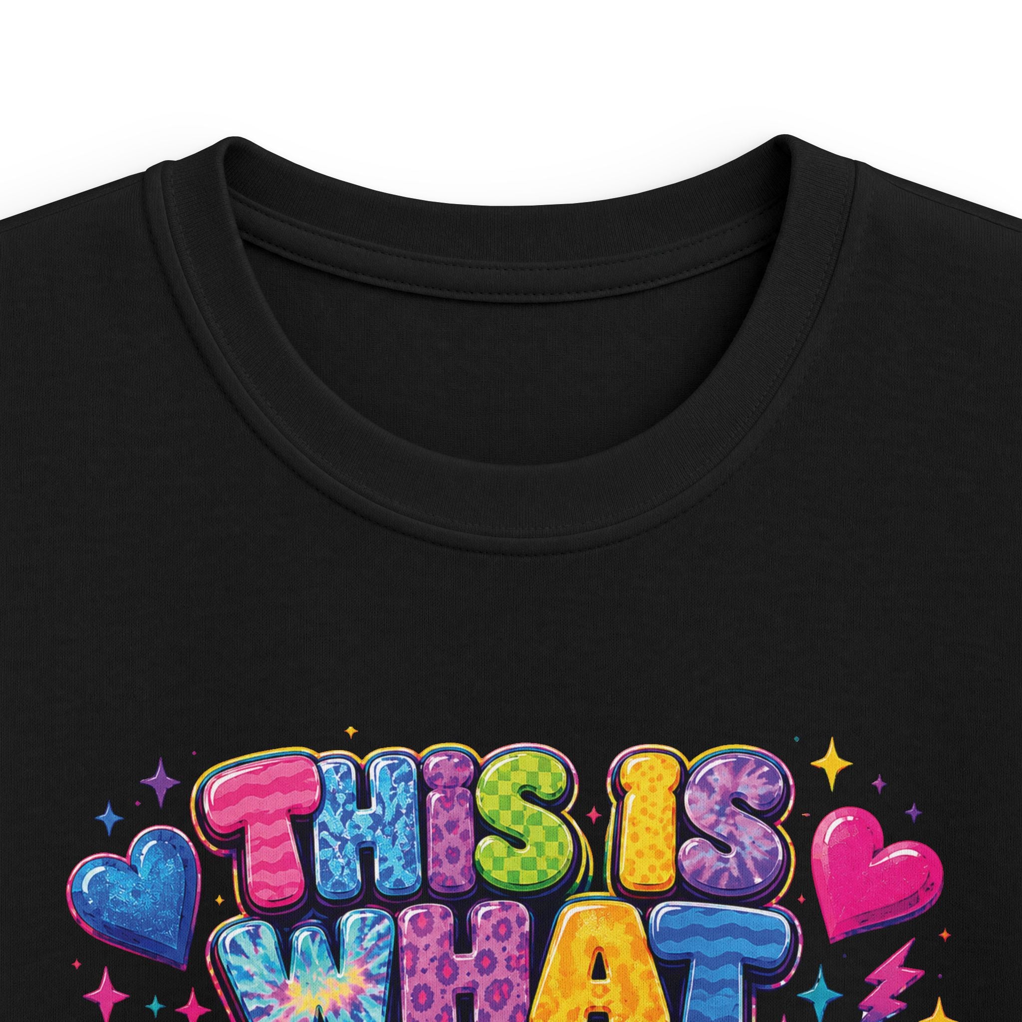 Kids Tee "This Is What Awesome 10 Years Old Looks Like" Colorful Birthday Shirt