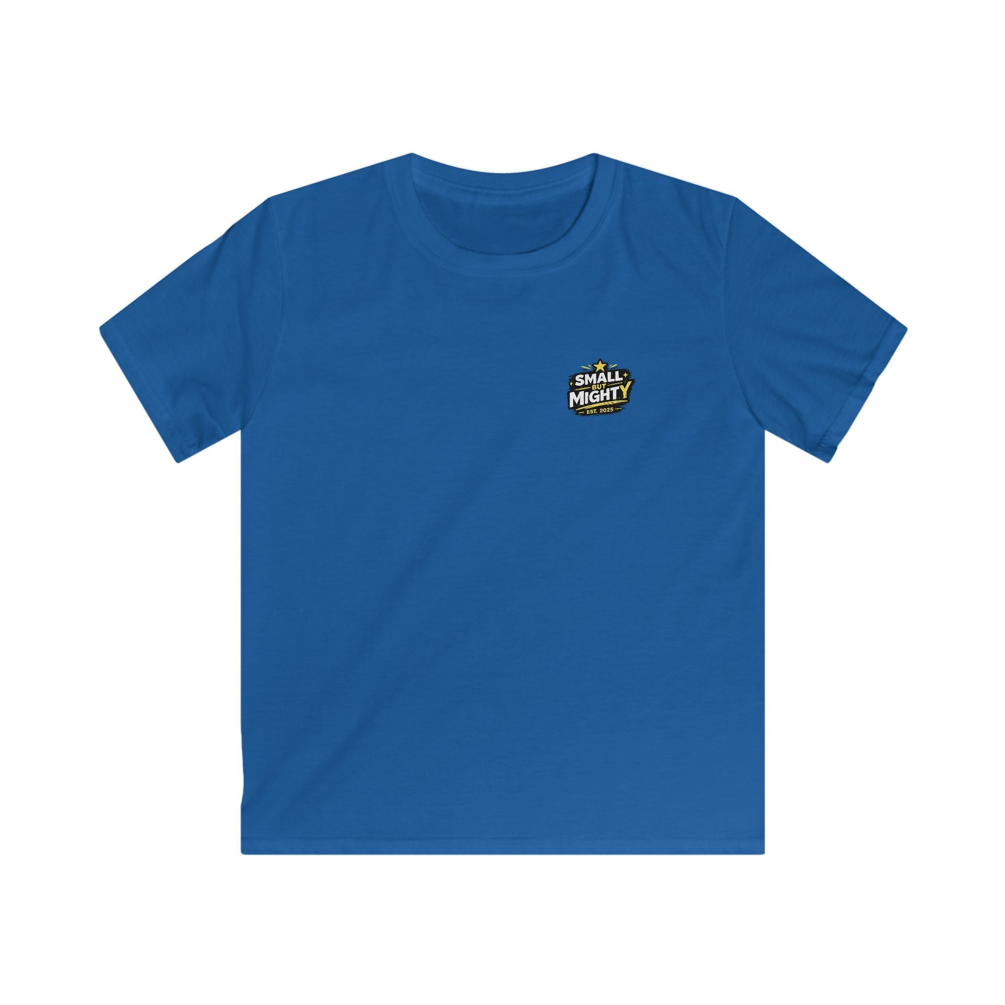 Girls & Boys T-Shirt “Small but Mighty” Graphic Tee Fun Empowering Youth Shirt (Est. 2025)