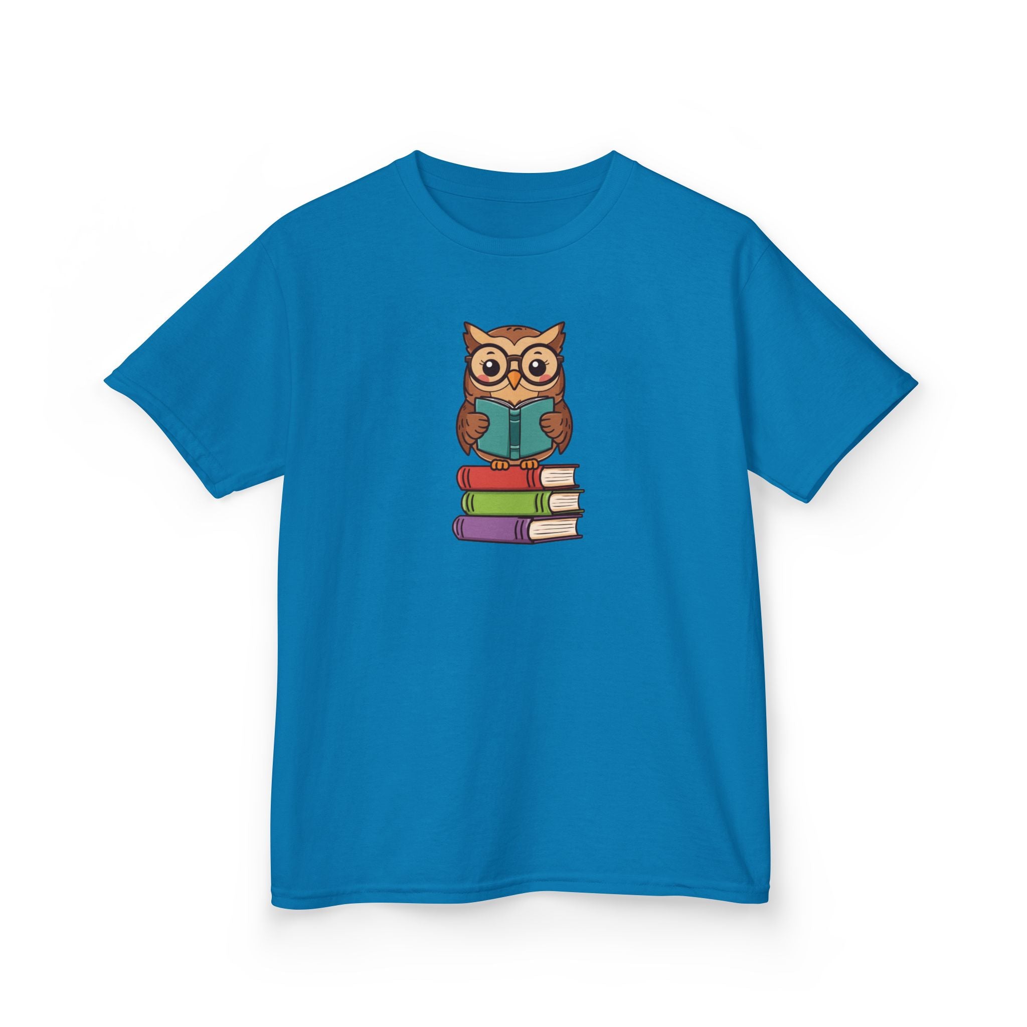 OWL on book | Kids Reading Graphic T-Shirt