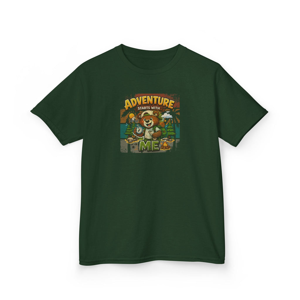 Kids T-Shirt — "Adventure Starts With ME".