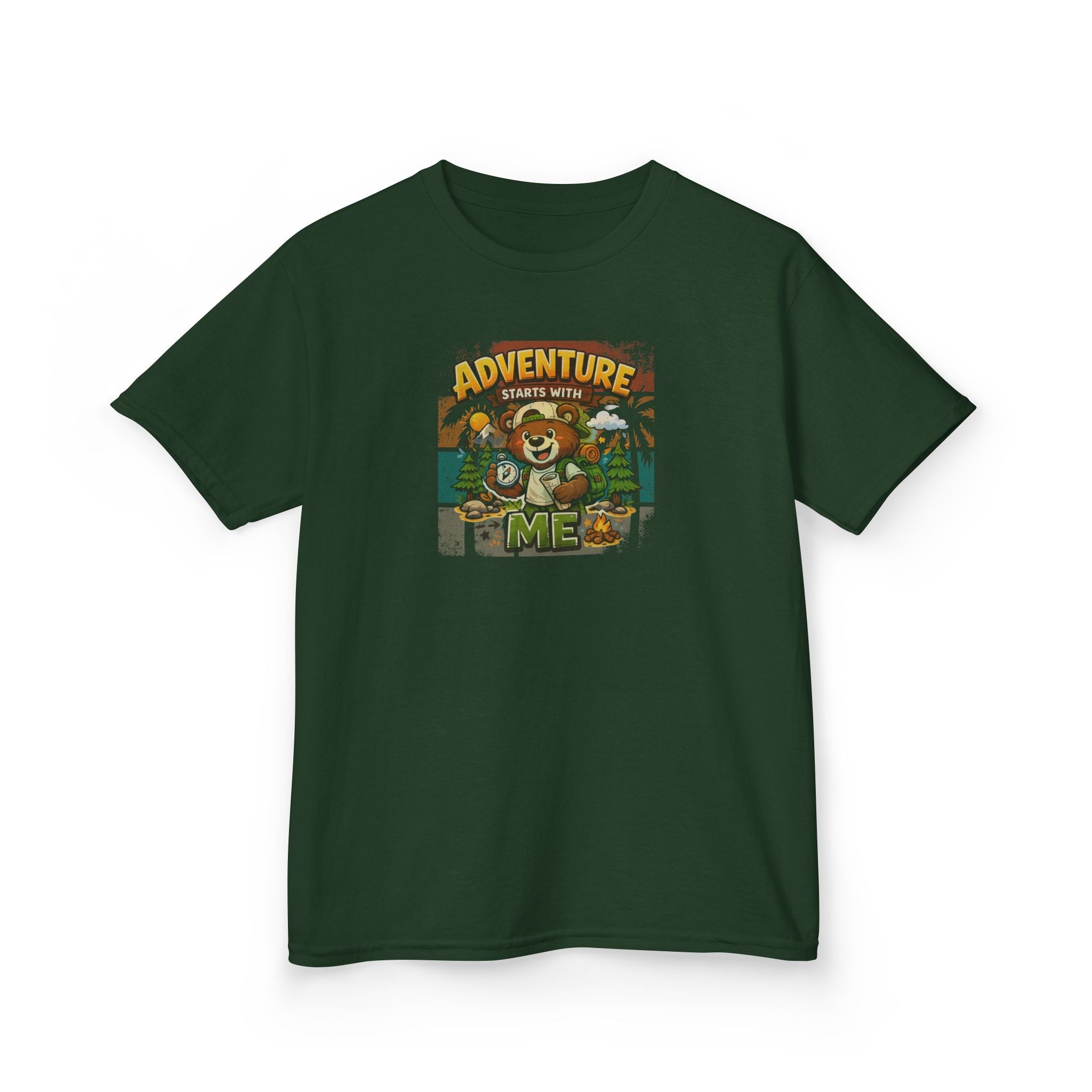 Kids T-Shirt — "Adventure Starts With ME".