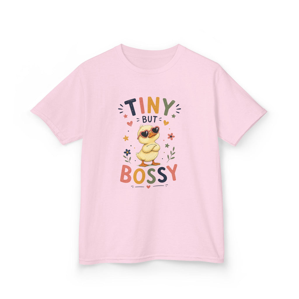 Kids T-Shirt — "Tiny But Bossy"