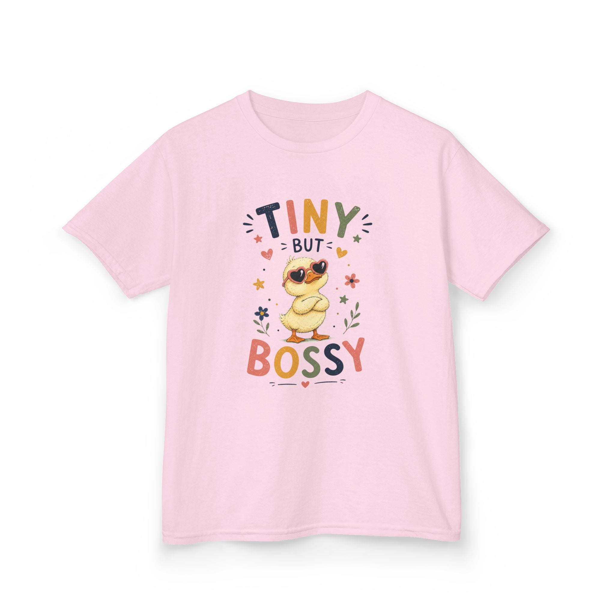 Kids T-Shirt — "Tiny But Bossy"