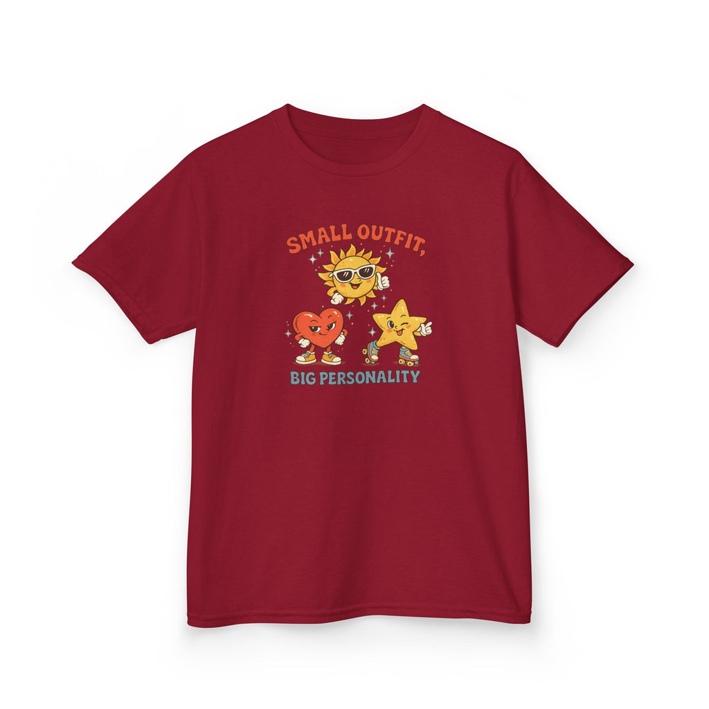 Small Outfit, Big Personality Retro Kids Tee