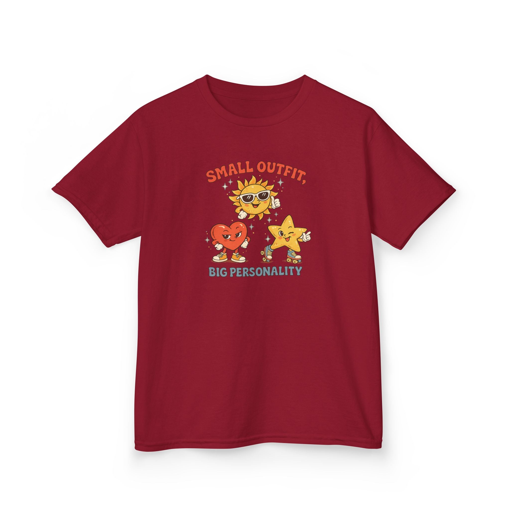 Small Outfit, Big Personality Retro Kids Tee