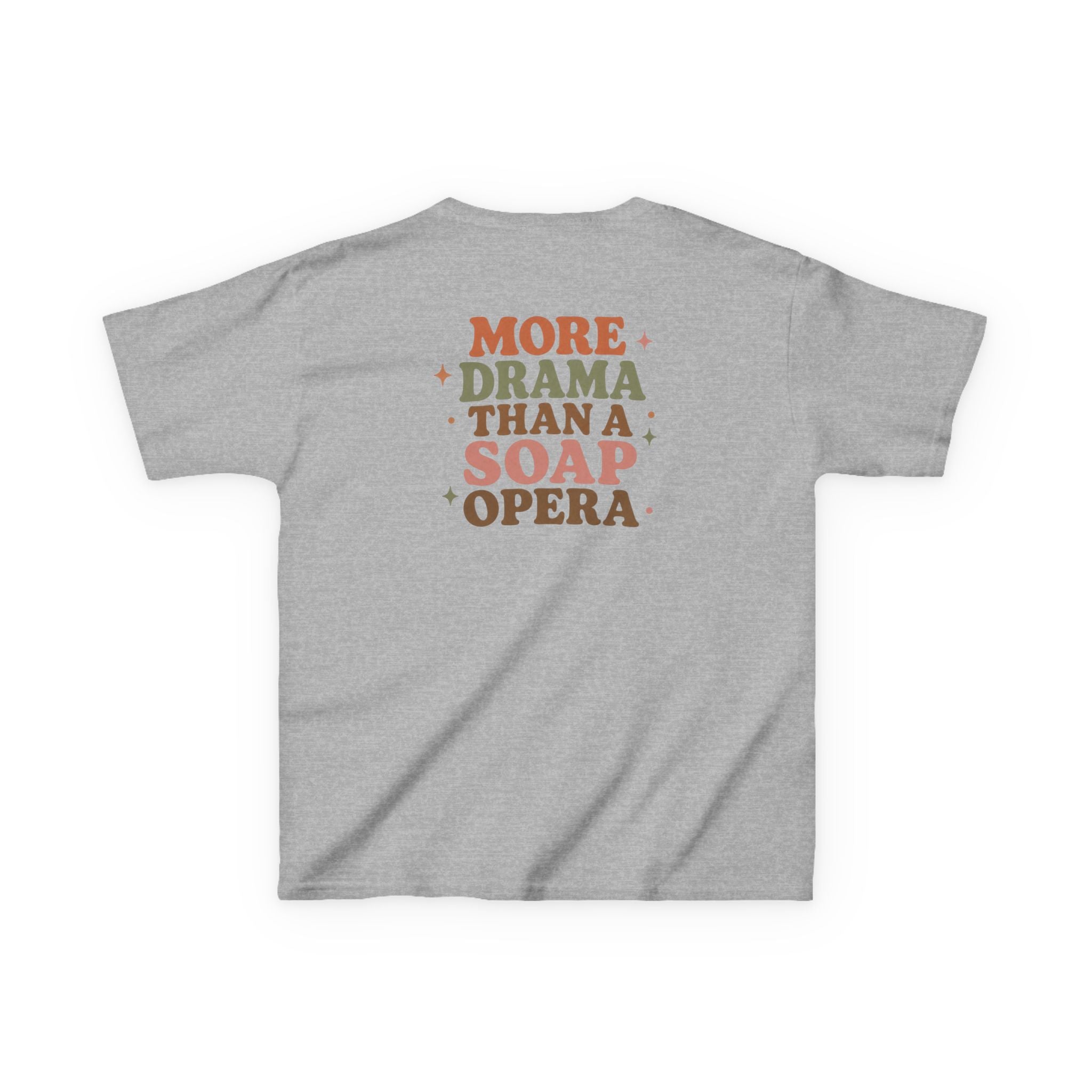 More Drama Than a Soap Opera Kids Graphic Tee